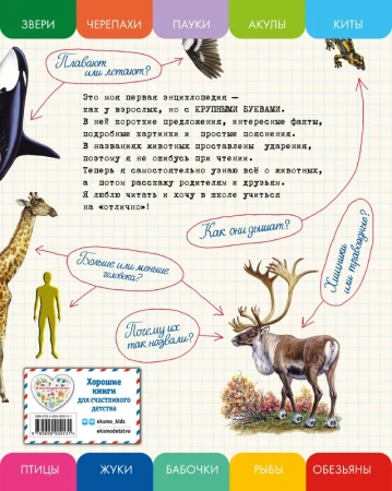 Все животные с крупными буквами