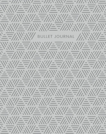 Bullet Journal (Стальной) 162x210мм, твердая обложка, пружина, блокнот в точку, 120 стр.