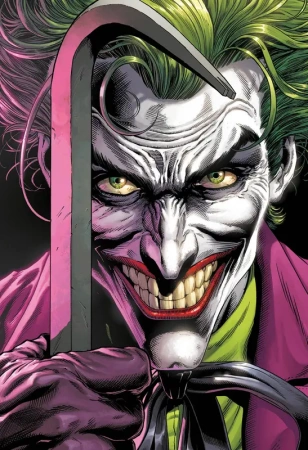 Обложка для паспорта. Джокер