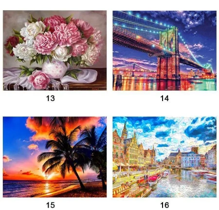 Алмазная живопись 50*65см